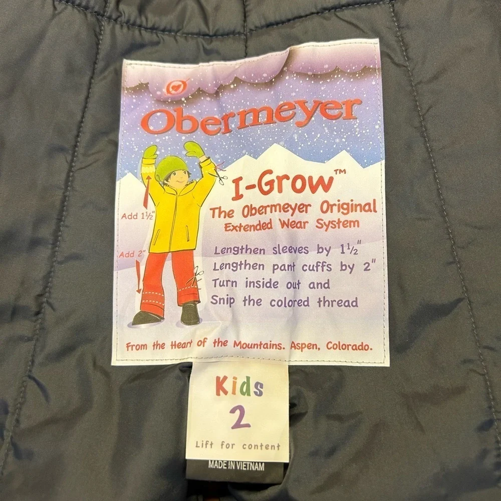 Obermeyer Volt Ski Pants, size 2.